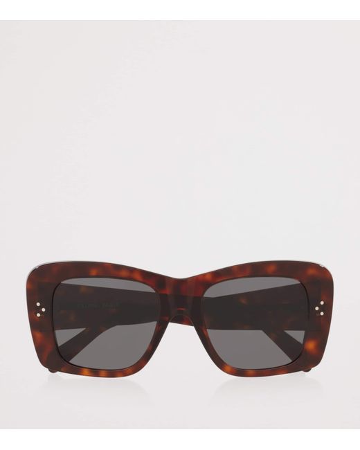 Céline Brown 3 Dots Cl40321I Square Sunglasses