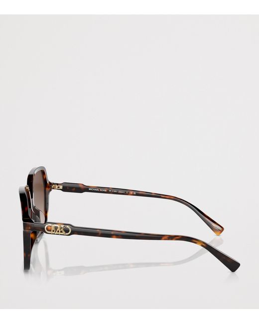 Michael Kors Brown Jasper Square Sunglasses