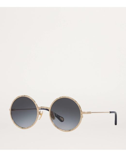 Chloé Gray Metal Ch0230S Sunglasses