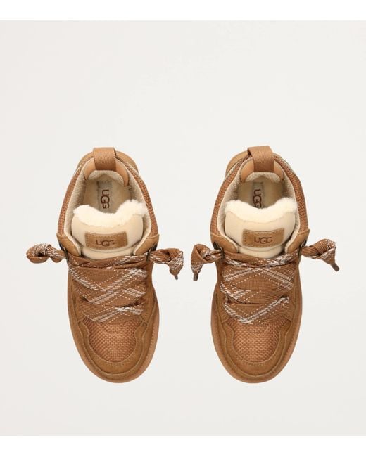 Ugg Brown Suede Lowmel Sneakers