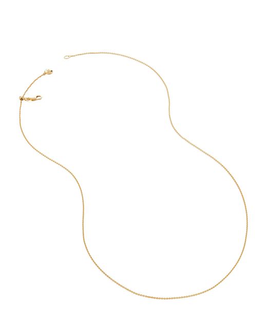 Monica Vinader Natural Vermeil Fine Chain Necklace