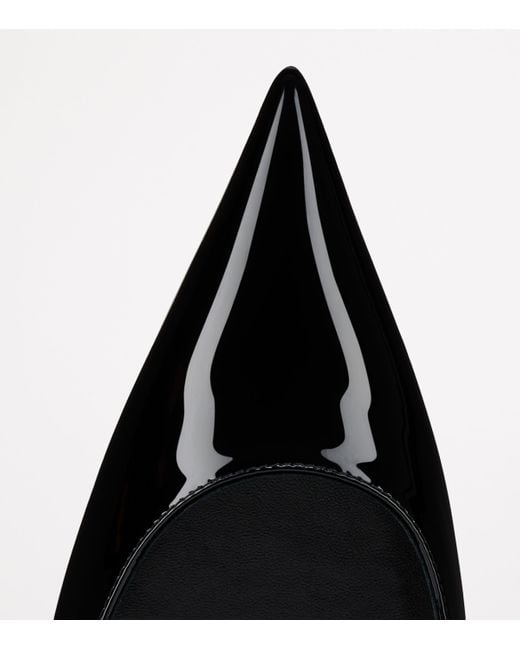 Christian Louboutin Black Miss Z Patent Leather Pumps 120