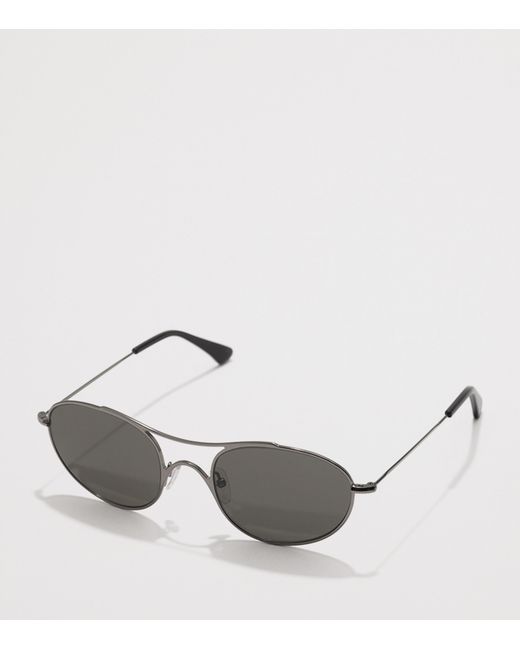 Our Legacy Black Zwan Sunglasses for men