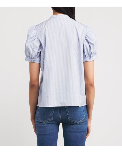 FRAME Blue Le Sleek Straight Jeans