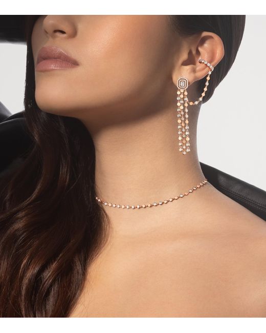 Messika Metallic D-Vibes And Diamond Necklace