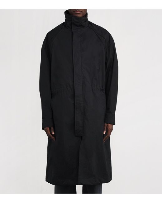 Juun.J Black 4-In-1 Mac Coat for men