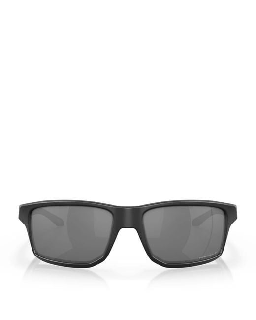 Oakley Gray Gibston Rectangle Sunglasses for men