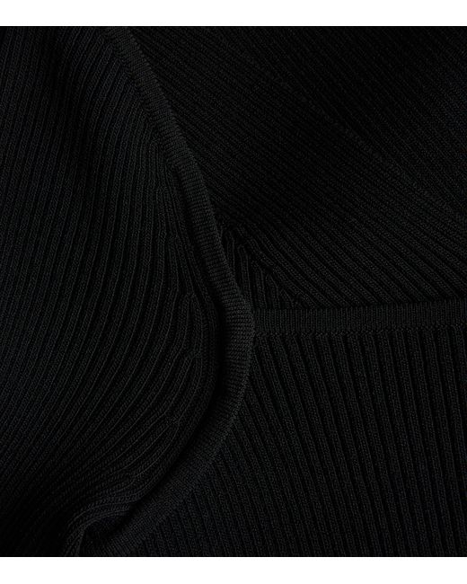 MAX&Co. Black Square-neck Sweater