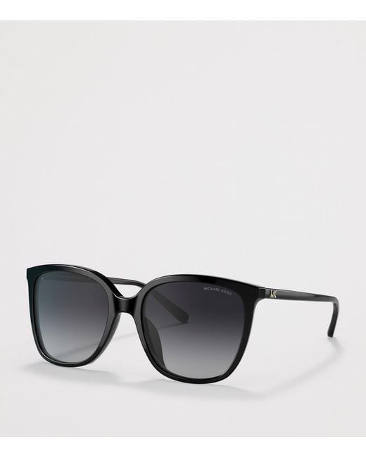 Michael Kors Black Anaheim Square Sunglasses