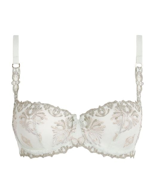 Chantelle Gray Champs Élysées Balconette Bra