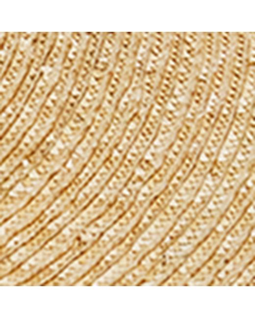 Lack of Color Metallic Straw Paloma Sun Hat