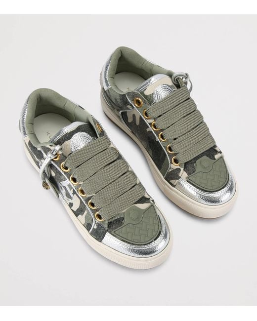 Kurt Geiger Green Southbank Tag Sneakers