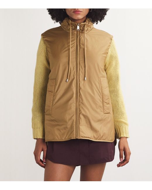 Weekend by Maxmara Natural Reversible Gilet