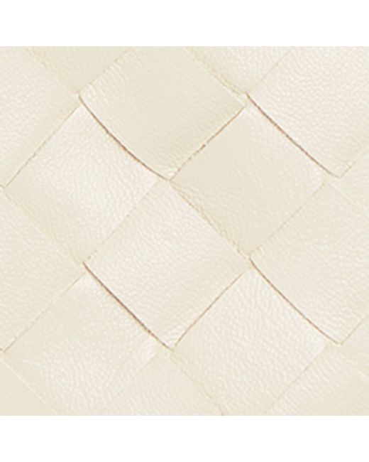 Bottega Veneta White Micro Leather Intrecciato Dustbag