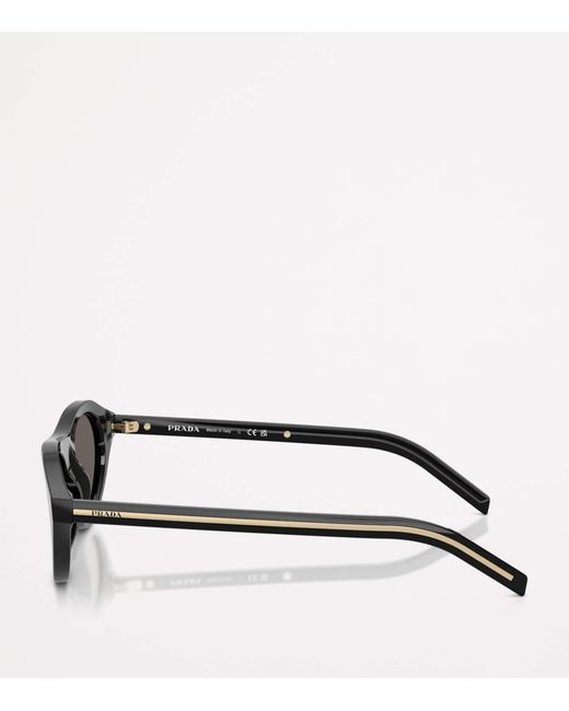 Prada Gray Acetate Pr B15S Sunglasses