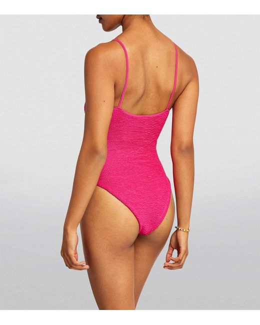 Hunza G Pink Pamela Swimsuit
