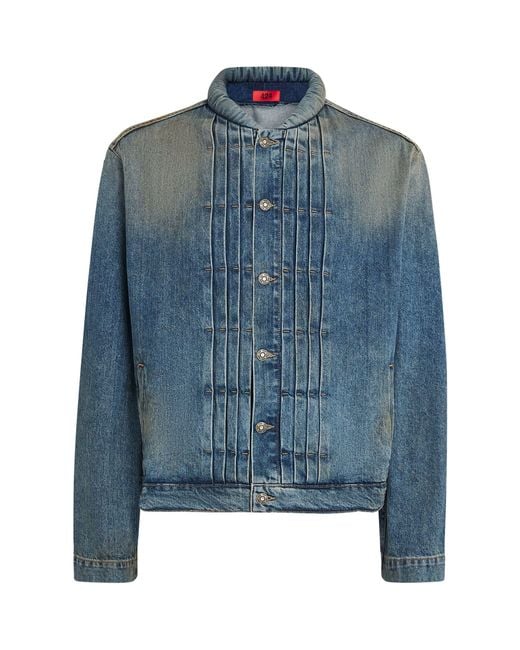 424 Blue Collection Trucker Denim Jacket for men