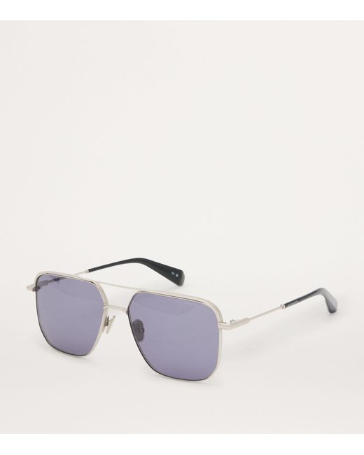 AllSaints Purple Swift Sunglasses for men