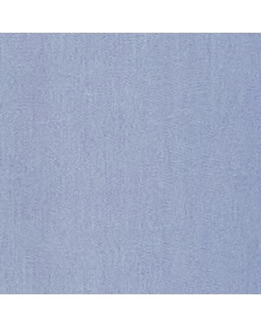 Chloé Blue Linen Flared Trousers