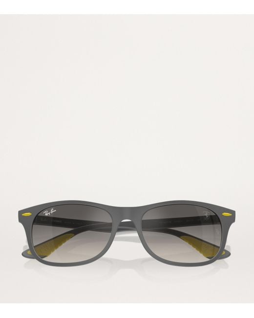 Ray-Ban Gray X Scuderia Ferrari Rb4607M Sunglasses