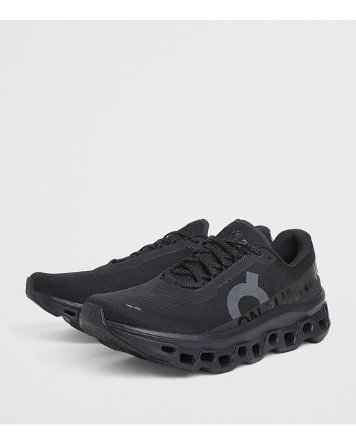 On Shoes Black Cloudmster 1 Trainers for men