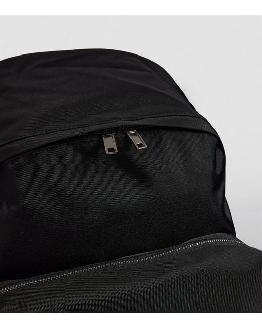 MM6 by Maison Martin Margiela Black 3-pocket Backpack for men