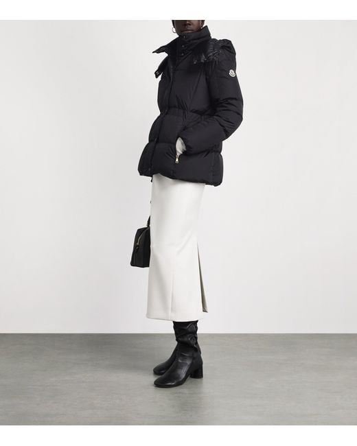 Moncler Black Down Quilted Agneux Jacket