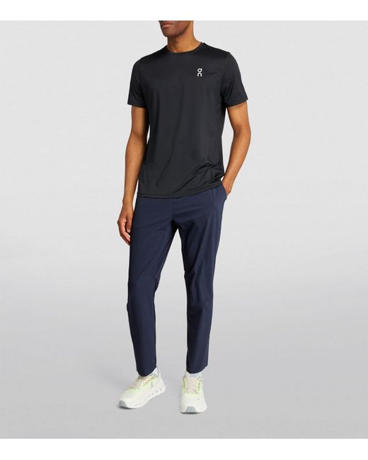 On Shoes Blue Movement Slim Trousers for men