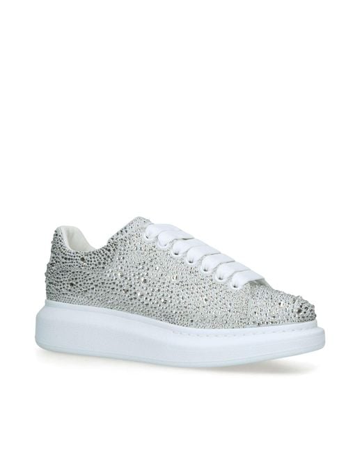Alexander mcqueen glitter runway best sale sneakers