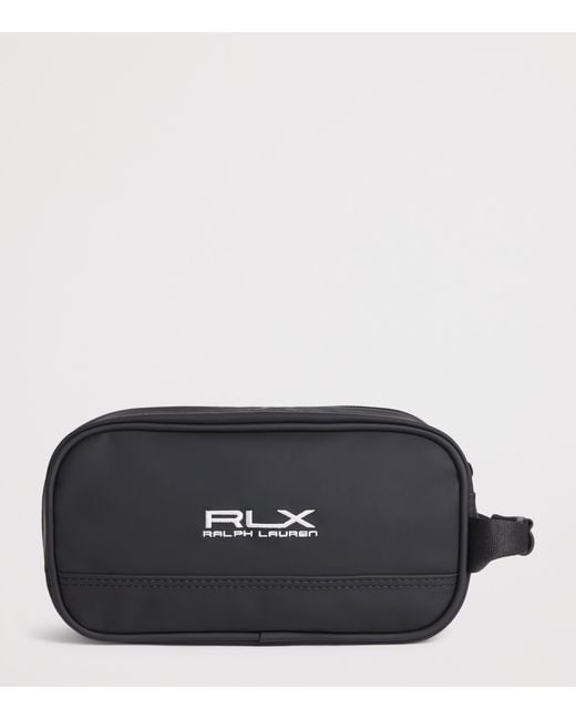 Ralph Lauren Black Logo Golf Pouch for men