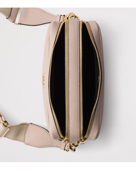 Prada Brown Small Leather Cross-Body Bag