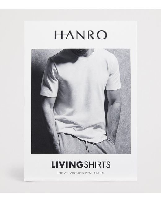 Hanro Natural Cotton Living T-Shirt for men