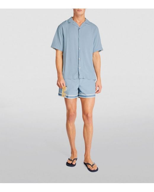 CHE Blue Baller Swim Shorts for men