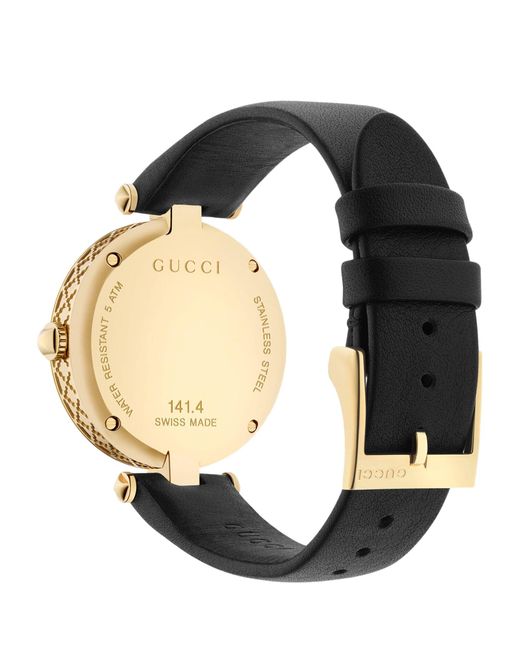 Gucci Black Diamantissima Watch 32mm