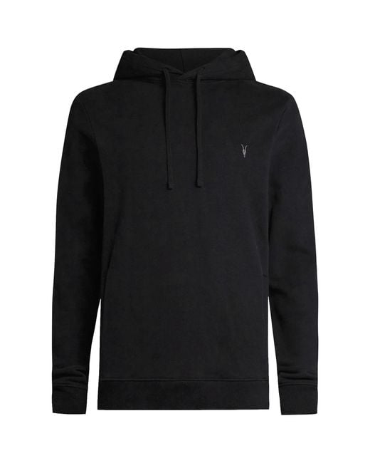 AllSaints Blue Raven Zip-Up Hoodie for men