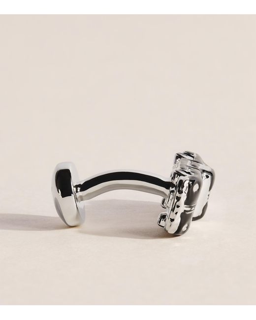 Babette Wasserman Natural Retro Jag Cufflinks for men