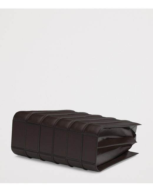Max Mara Black Medium Quilted Whitney Top-Handle Bag