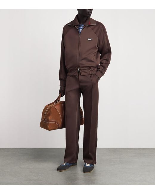 Rhude Brown Madera Track Jacket for men