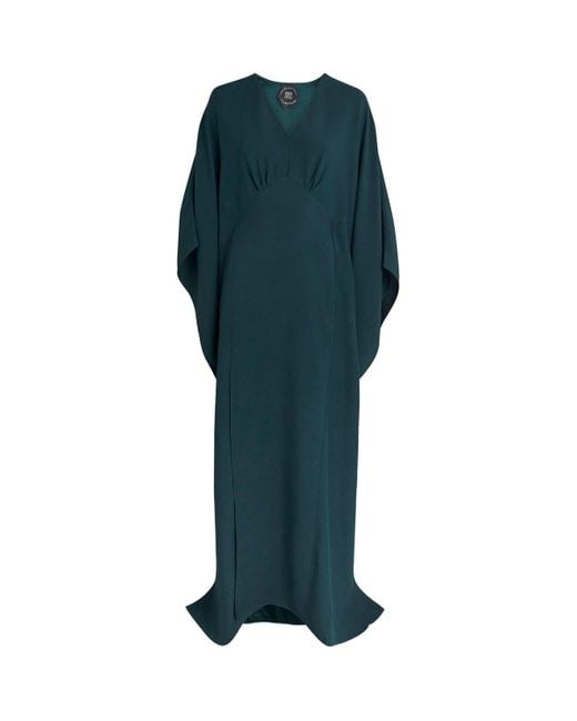 ‎Taller Marmo Green Crepe Obsession Kaftan