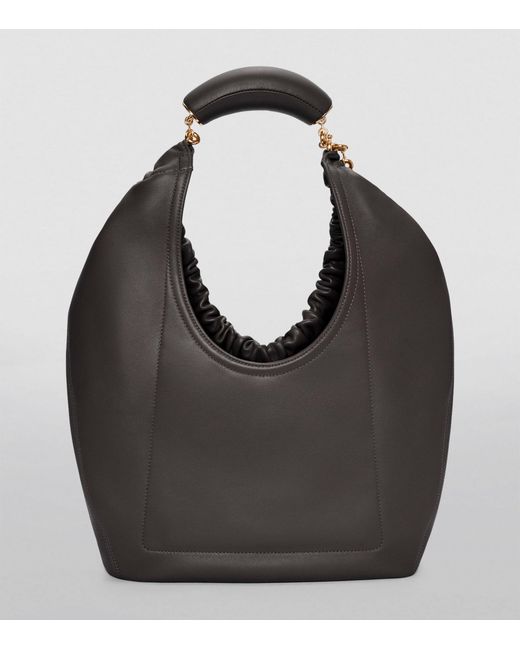 Loewe Black Medium Leather Squeeze Top-handle Bag