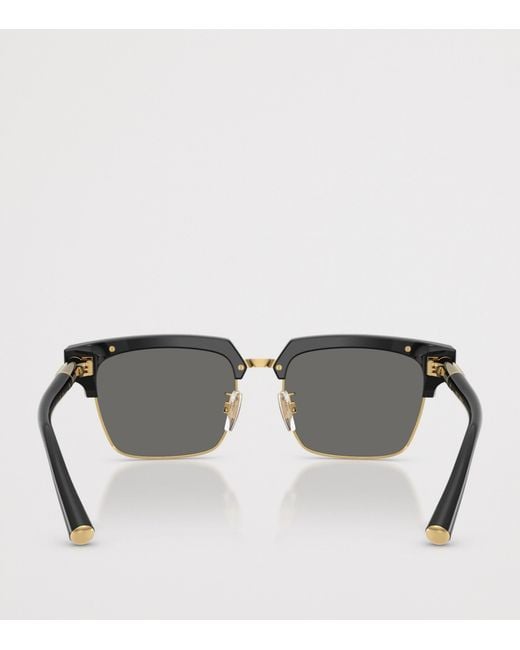 Dolce & Gabbana Black Square Sunglasses for men