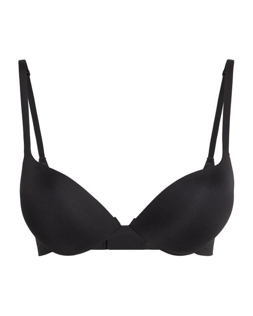 Skims Black Ultimate Plunge Push-Up Bra