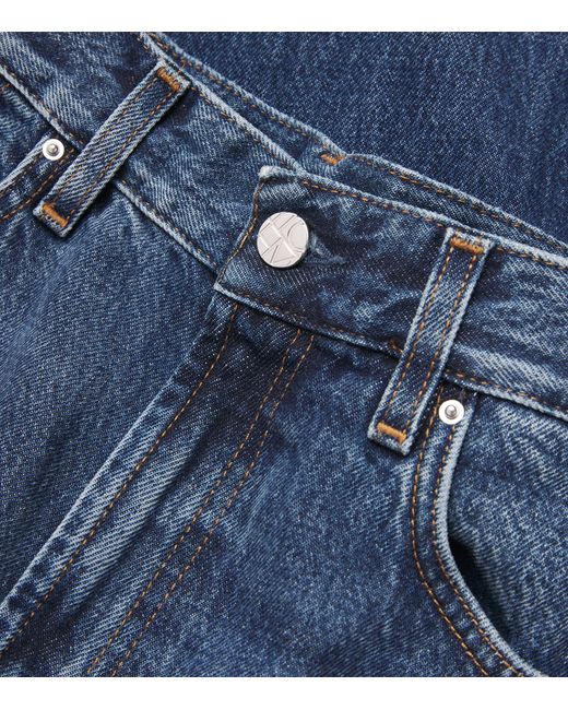 Totême Blue Wide-Leg Jeans