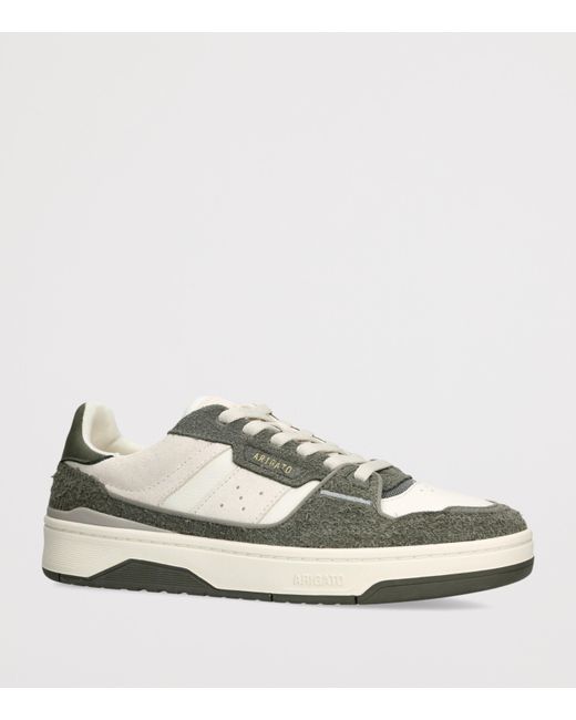 Axel Arigato Green Suede Clay Low-Top Sneakers for men
