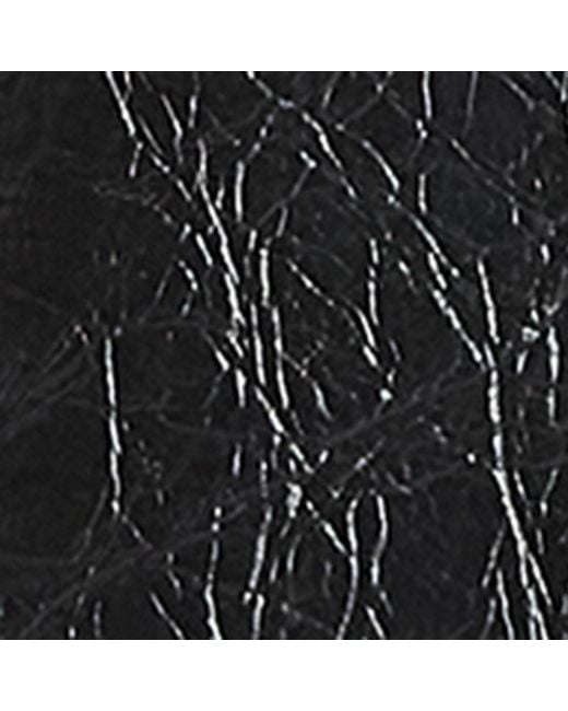 Maje Black Cracked Leather Miss M Card Holder