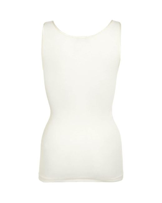 Hanro Green Wool And Silk Tank Top