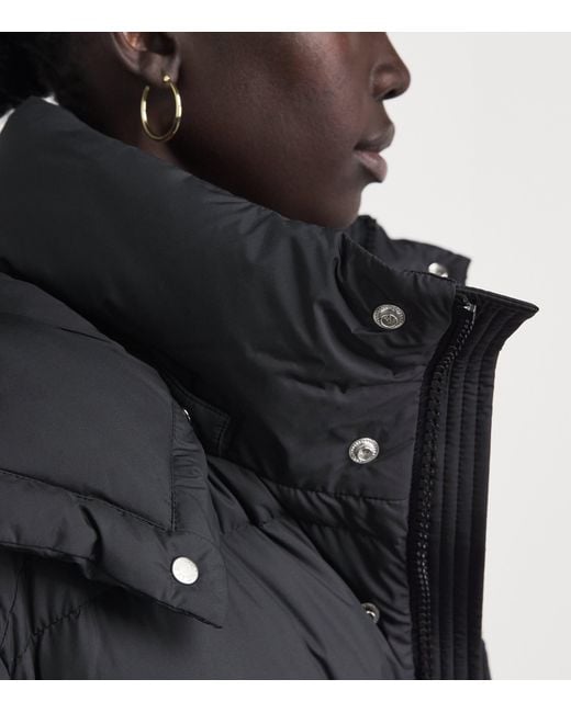 Moncler Black Down Adaptable Maya 70 Jacket