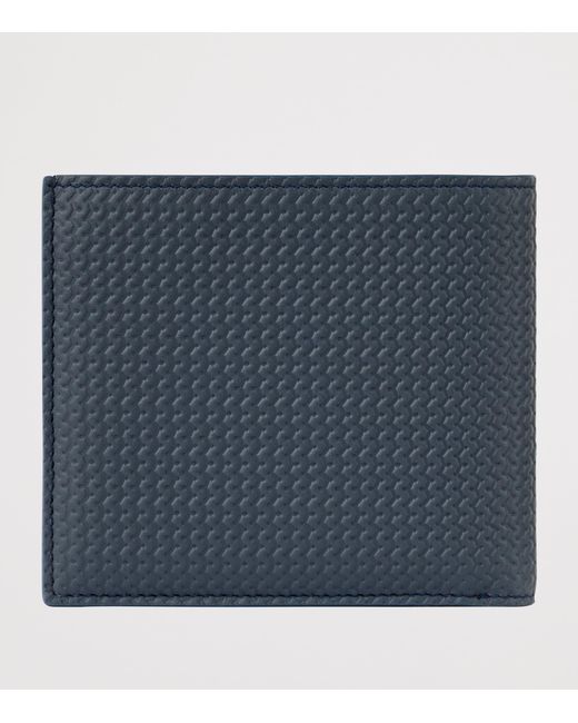 Chopard Blue Small Leather Racing Bifold Wallet for men