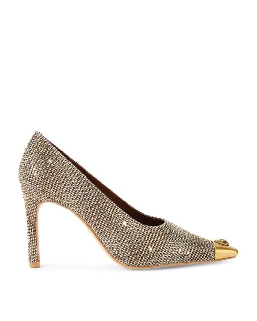 Kurt Geiger Natural Regent Court Pumps 90