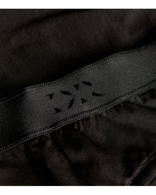 Derek Rose Black Pima Cotton Briefs for men